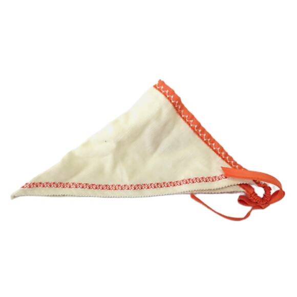 NEW American Girl Bitty Baby HARVEST PLAID KERCHIEF HEAD SCARF 2003 Fall Leaves - Picture 6 of 7